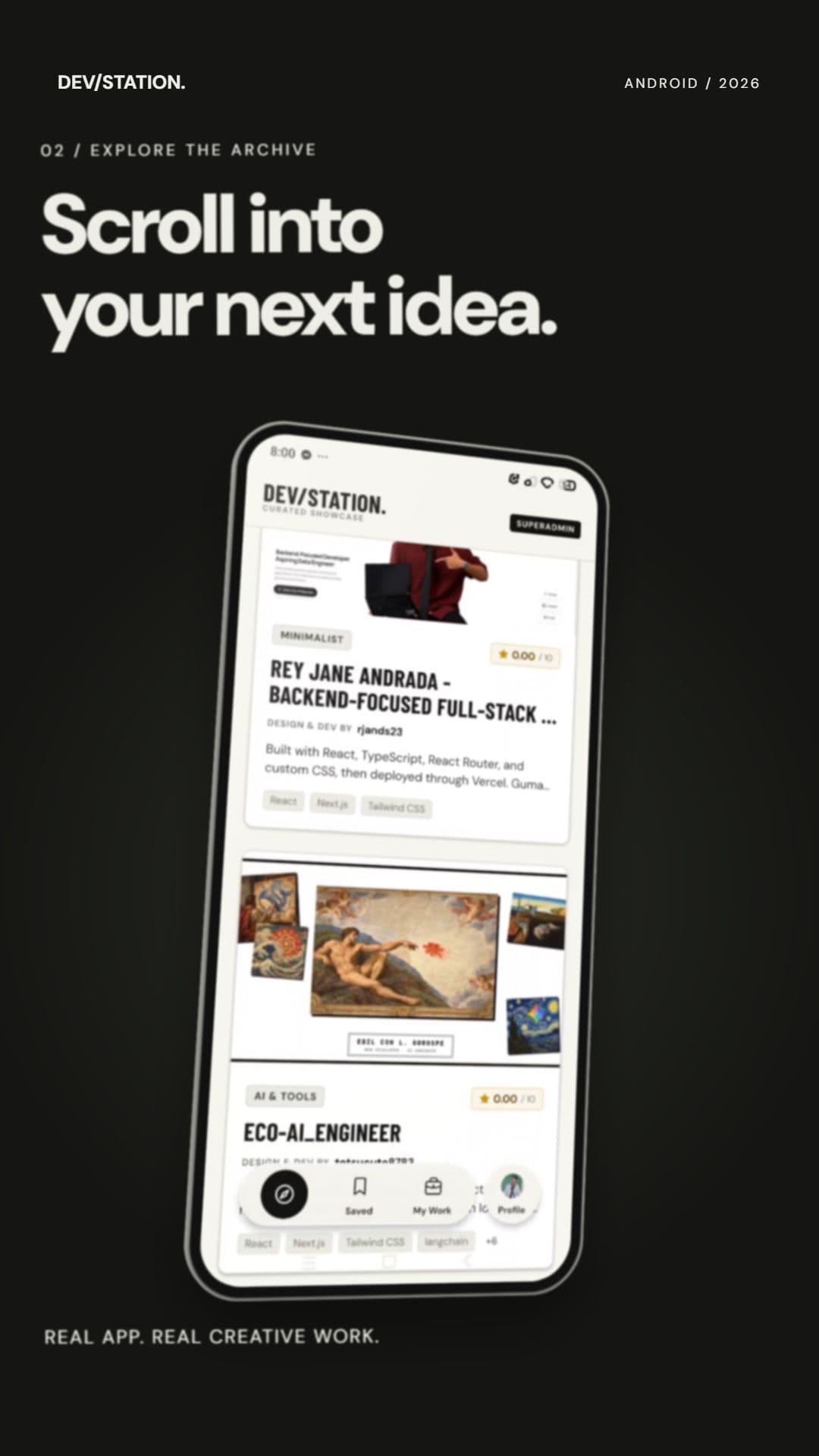 DEV/STATION Android — 02 Explore the Archive